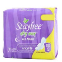 Stayfree Ultra Thin Drymax All Night 7 Pads 1 PC (1)