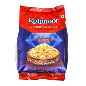 Kohinoor Royal Biryani Rice1KG