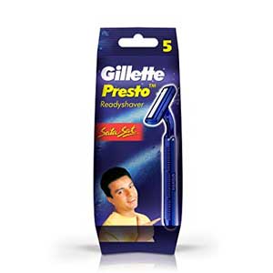 Gillette Presto Sata Sat Razor5PCS