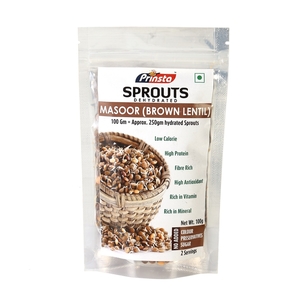 Dehydrated Masoor(Brown Lentils) Sprouts100GM