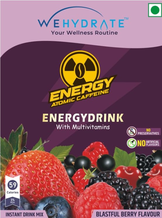 Wehydrate Instant Drink Mix Blastful Berry Flavour15GM