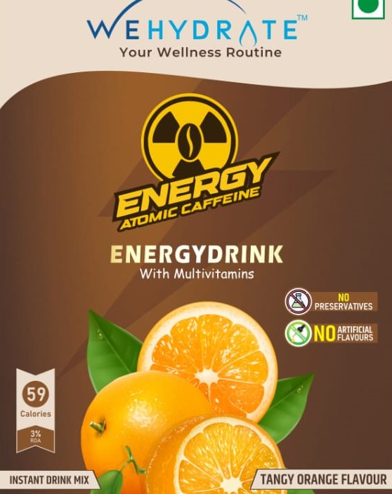 Wehydrate Instant Drink Mix Tangy Orange Flavour15GM