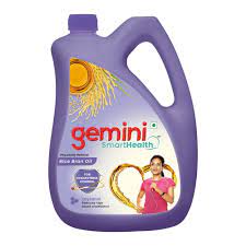 Gemini Rice Bran Oil5LTR+1 Ltr FREE