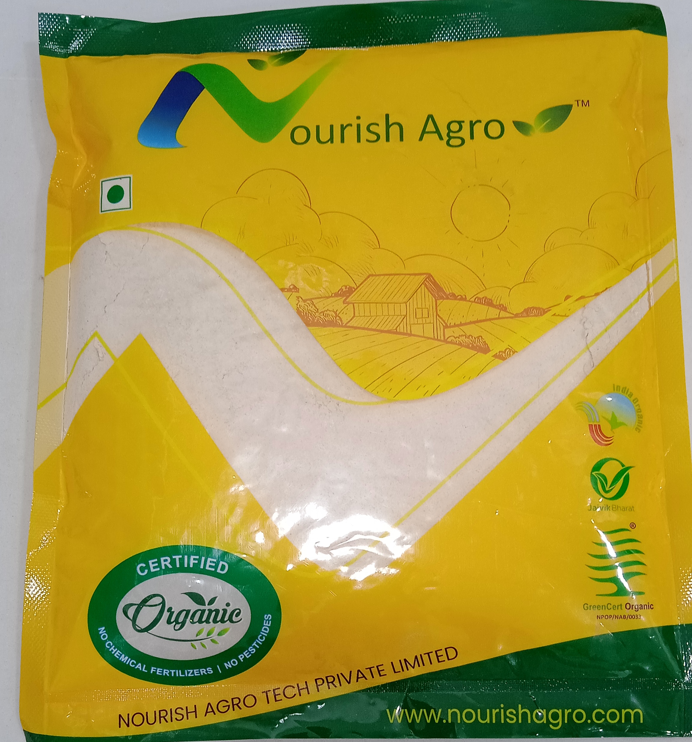 Khapli Wheat Flour (Nourish Agro)500GM