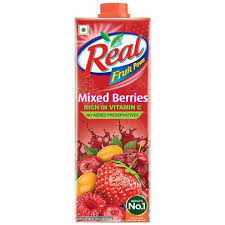 Real Mixed Berries Fruit Juice1LTR