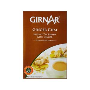 Girnar Ginger Chai (Tea) 10 Sachets140GM