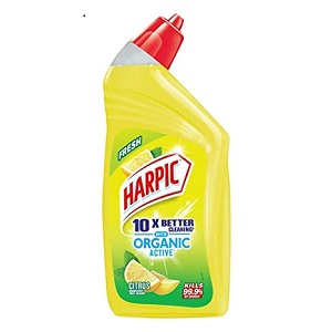 Harpic Fresh Organic Active Citrus Toilet Cleaner500ML