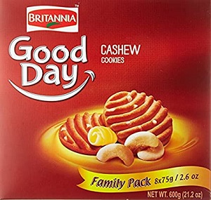 Britannia Good Day Cashew Cookies Family Pack600GM