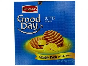 Britannia Good Day Butter Cookies 4+1 Combi Pack 600 GM (1)