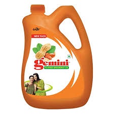 Gemini Filtered Groundnut Oil5LTR