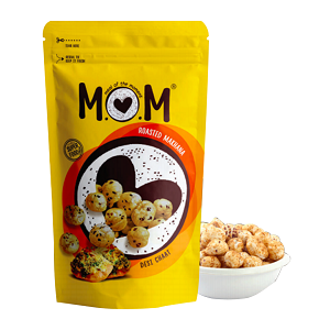 MOM Desi Chaat Roasted Makhana/Foxnuts 65 GM (1)