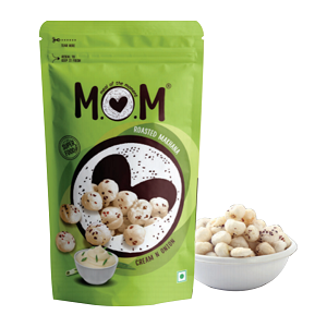 MOM Cream N Onion Roasted Makhana/ Foxnuts 65 GM (1)