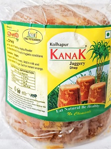 Kanak Jaggery (Gul) Dhep Chemical Free 900 GM (1)