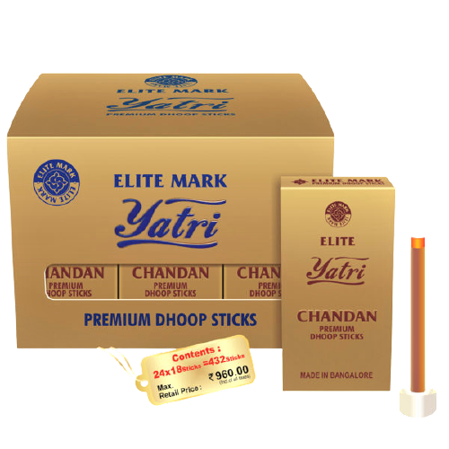 Chandan Premium Dhoop Sticks 18N (Yatri)1PC