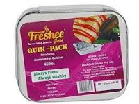 Freshees Quick Pack Aluminium Container 450 ML(10 Pcs) 1 PC (1)