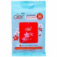 Godrej Aer Power Pocket Fresh.Blossom Bathroom fragrance10GM