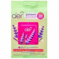 Godrej Aer Power Pocket Lavender.Bloom Bathroom fragrance10GM