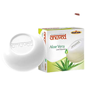 Anuved Aloe Vera with Vitamin Soap125GM