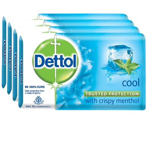 Dettol Cool Soap 125x4+1 PC500GM