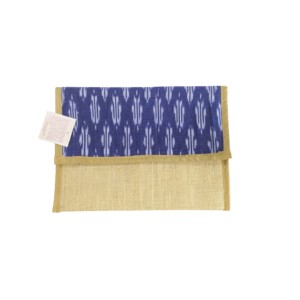 Jute Diary Folder (Blue) 1 PC (1)