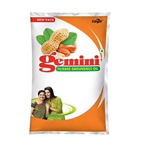 Gemini Filtered Groundnut Oil1LTR