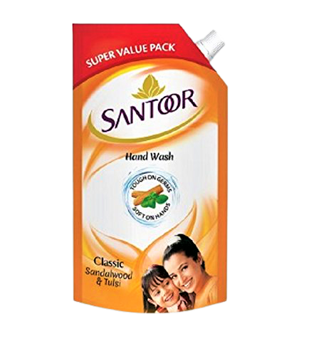 Santoor Sandalwood Tulsi Hand Wash750ML