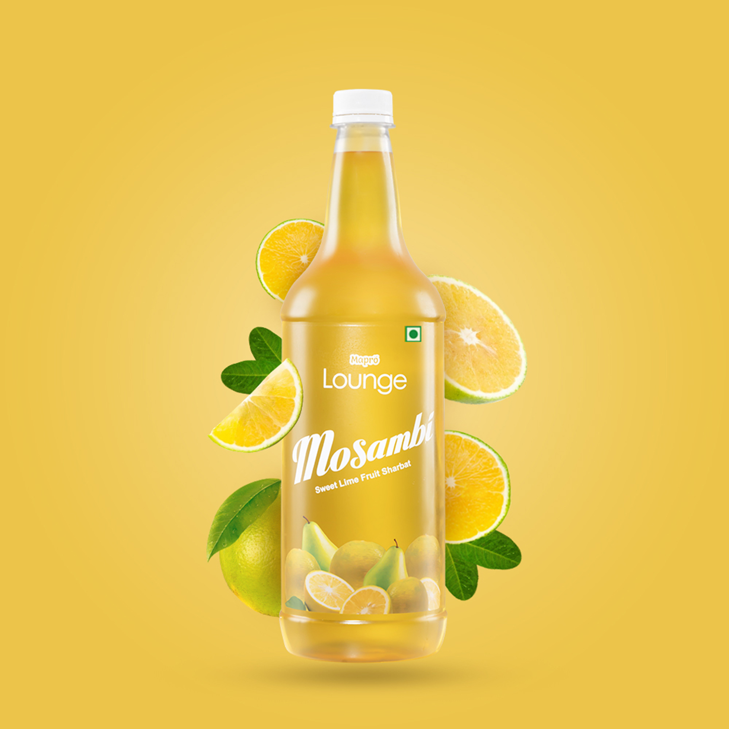 Mapro Lounge Mosambi (Sweet Lime) Fruit Sharbat 250 ML (1)