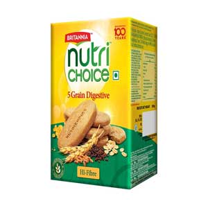 Britannia Nutrichoice 5 Grain Digestive200GM