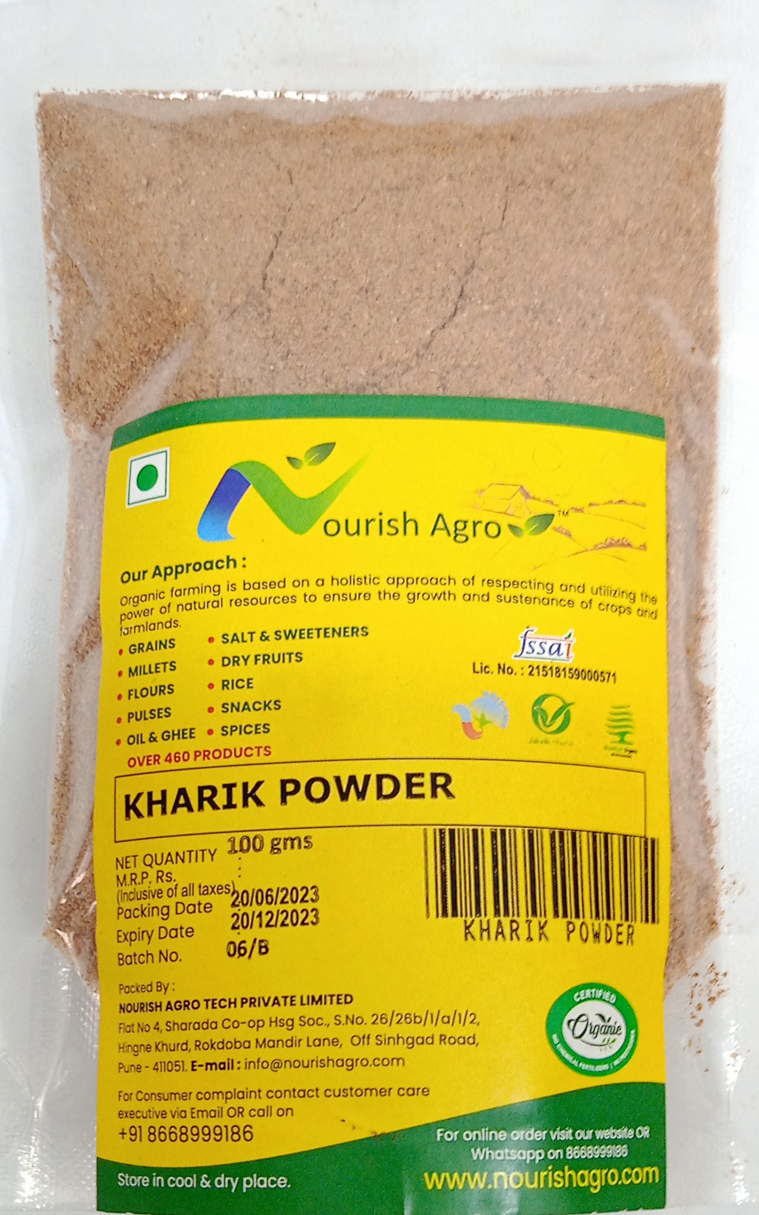 Kharik Powder (Nourish Agro) 100 GM (1)