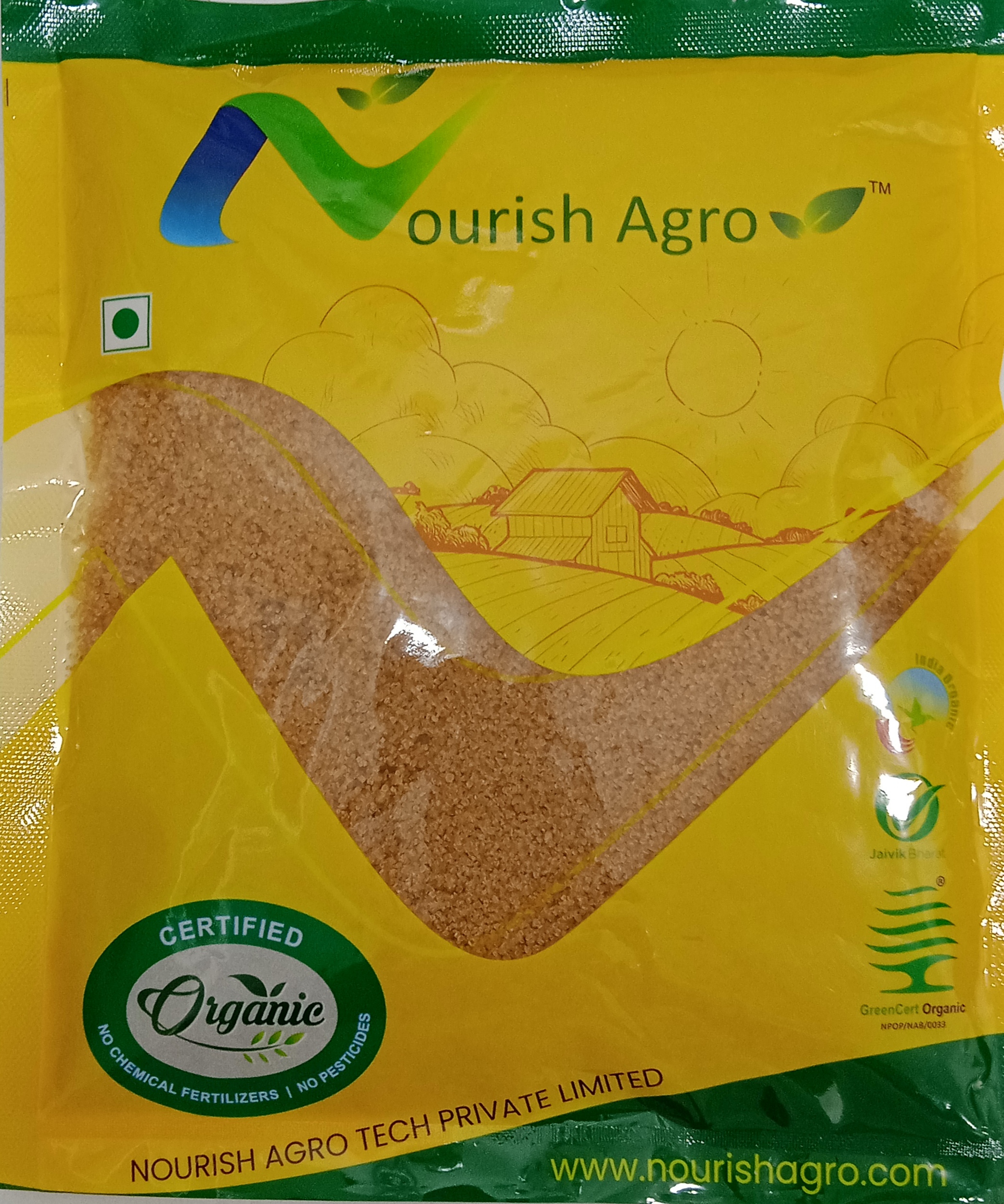 Khandsari Sugar(Nourish Agro) 400 GM (1)