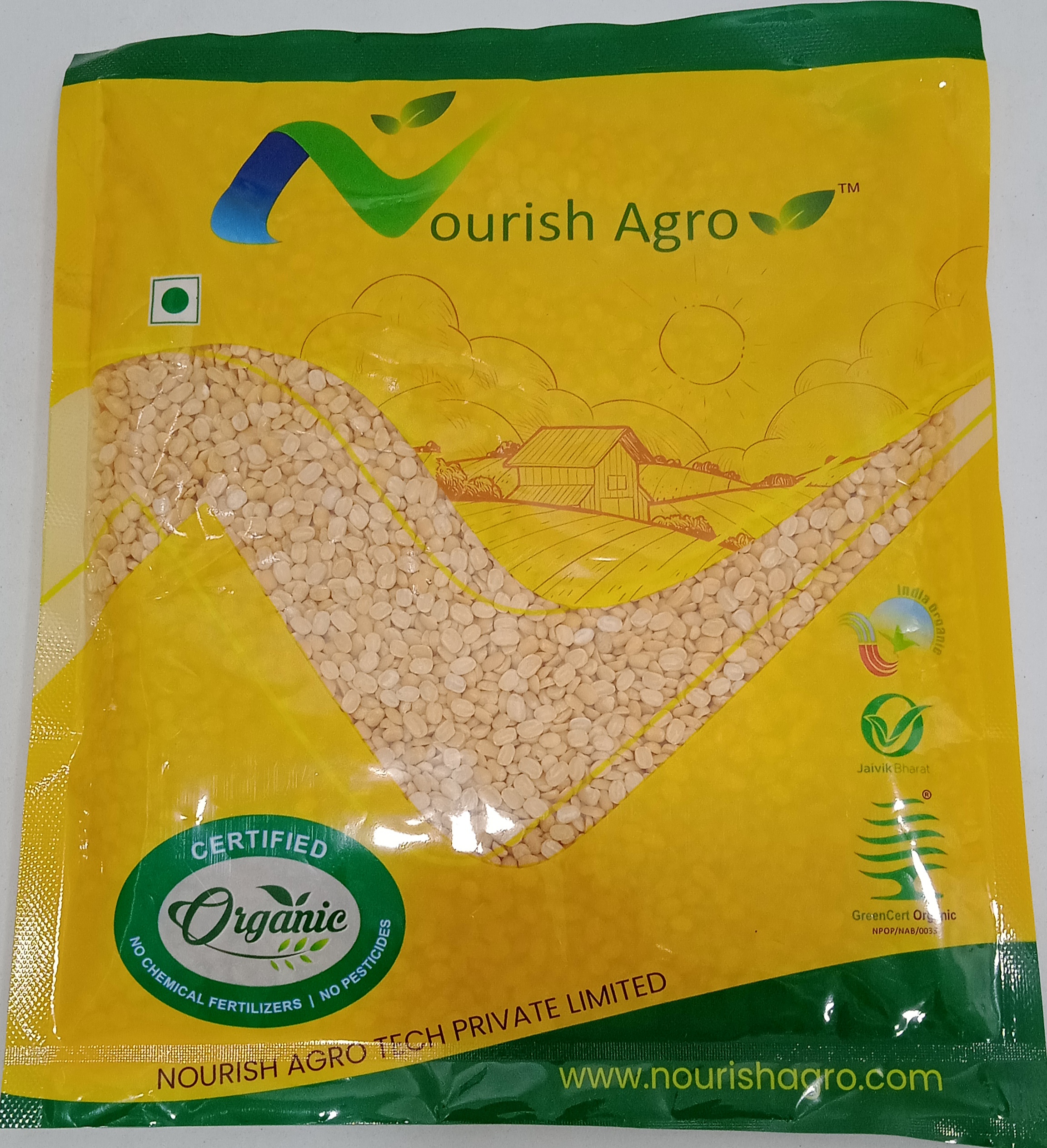 Moong Dal (Nourish Agro) 500 GM (1)