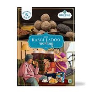 Khauwala Raagi Ladoo (Without Sugar) 200 GM (1)